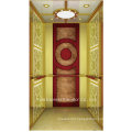 Vvvf Titanium Gold Mirror Home Elevator